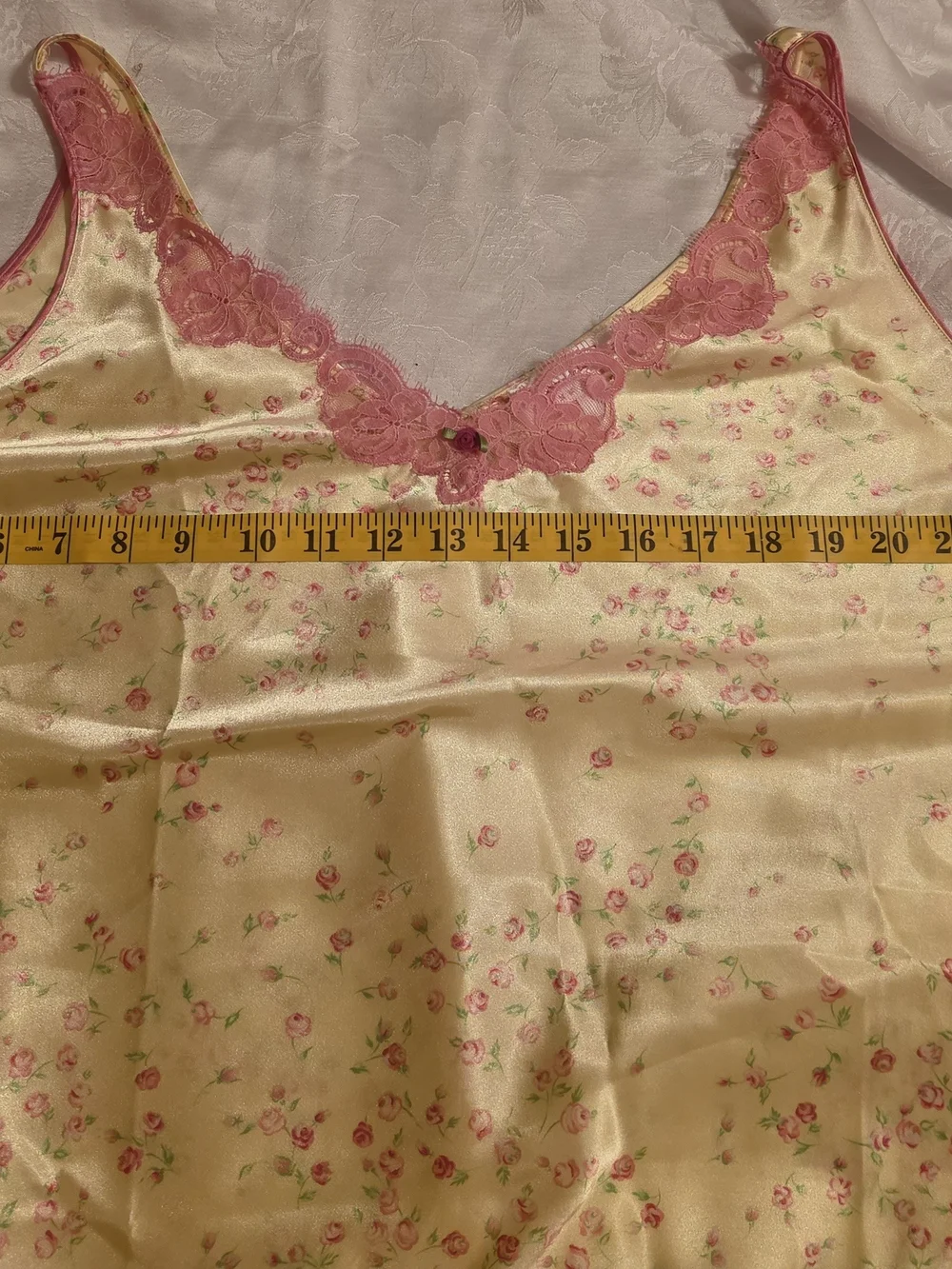 Oscar de la Renta matching camisole